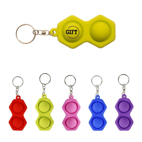 Eco-Friendly Bubble Keychain