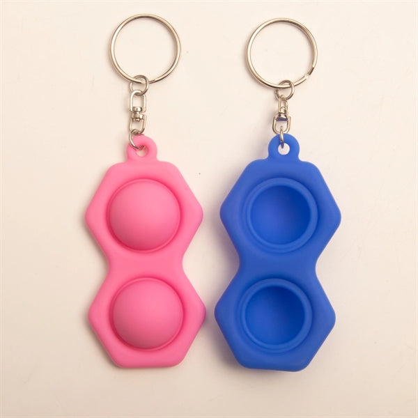 Eco-Friendly Bubble Keychain