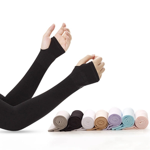 Ice Silk UV Protection Cooling Arm Sleeves