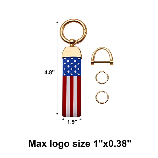 Leather Car Keychain