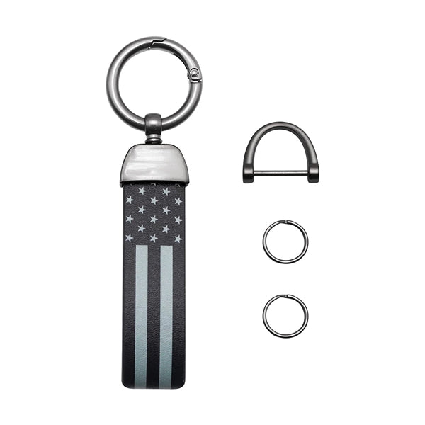 Leather Car Keychain