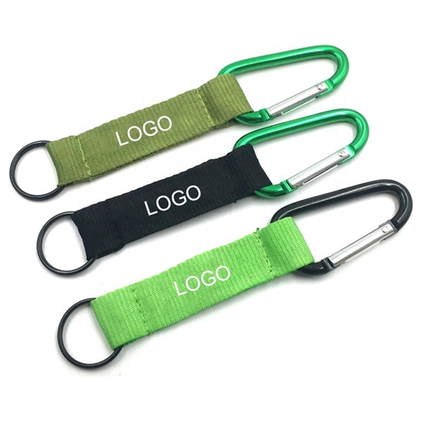 Carabiner & Strap Keychains