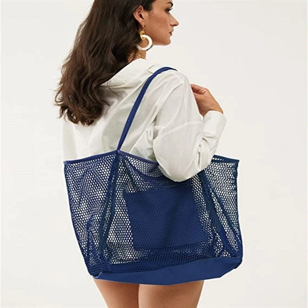Mesh Beach Tote Bag