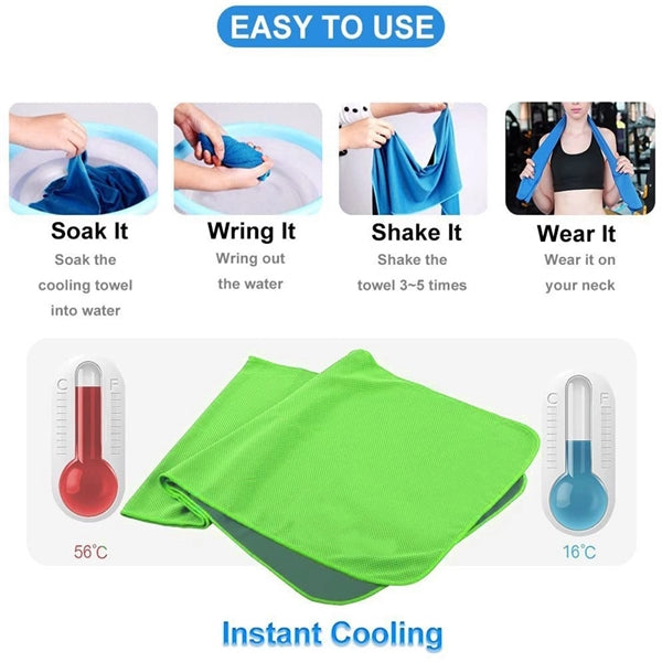 Microfiber Cooling Towel For Yoga Sports