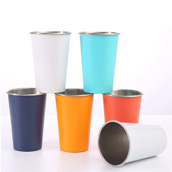 17 Oz Stainless Steel Water Cup