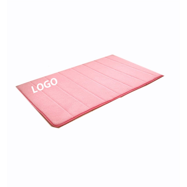 Coral Velvet Memory Cotton Mat