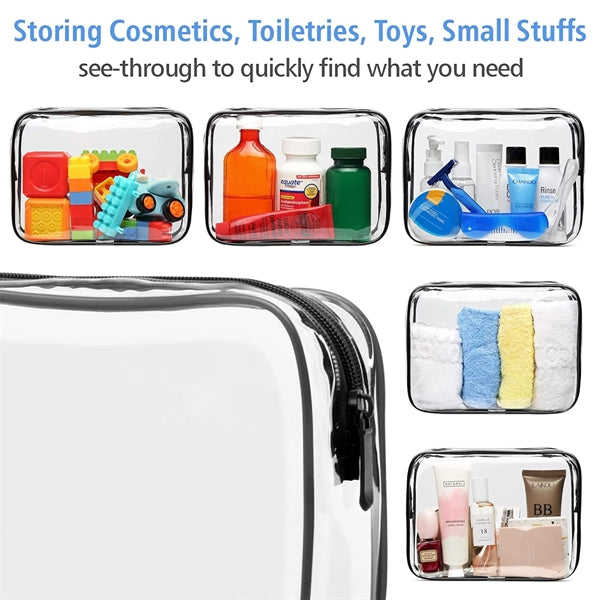 TSA Approved Clear Toiletry Bag