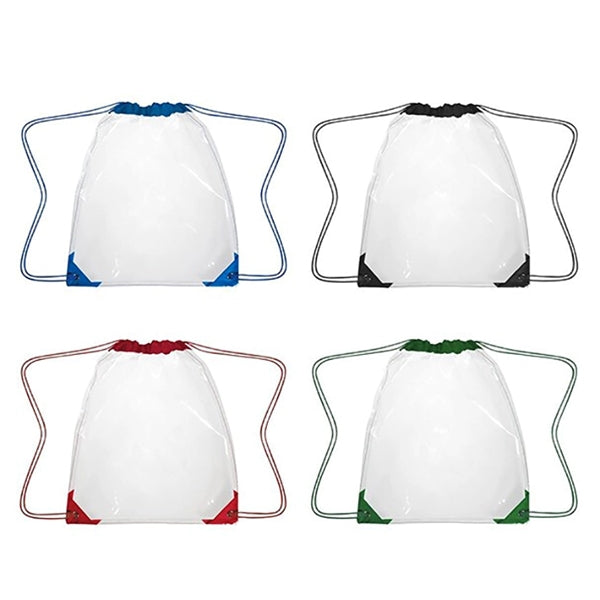 Clear Drawstring Bag