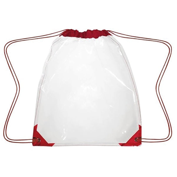 Clear Drawstring Bag