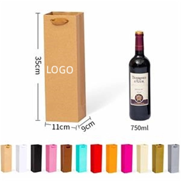 Single Wine Bottle Bag