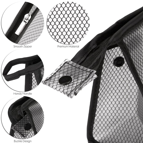 Clear Vinyl Plastic Makeup Bags