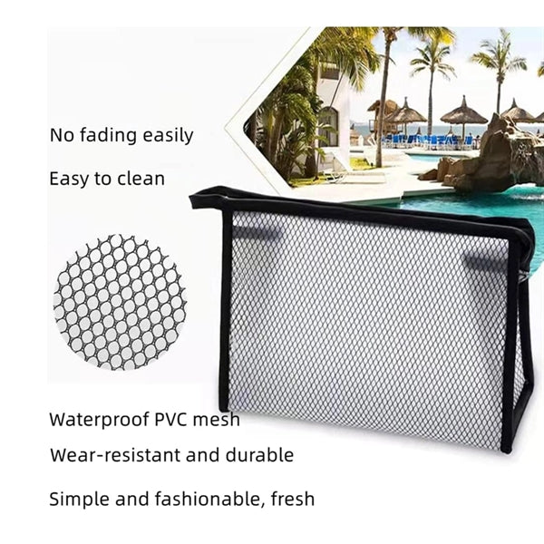 Clear Vinyl Plastic Makeup Bags