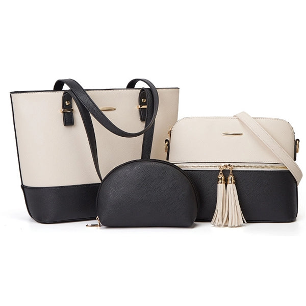 Tote Shoulder Crossbody Bags 3Pcs Purse Set