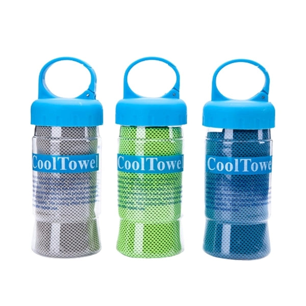 Yarn Cooling Towel - Plastic Bottle