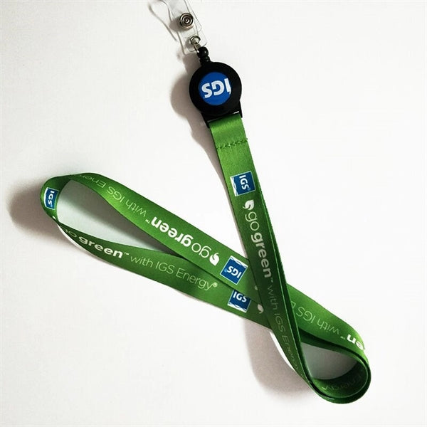 Sublimated Lanyard Badge Reel Combo