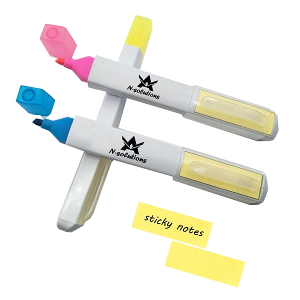 Highlighter With Sticky Notes