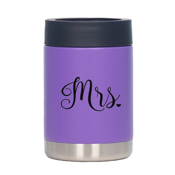 12 oz Double Wall Stainless Steel Insulated Can Cooler