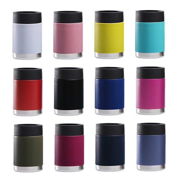 12 oz Double Wall Stainless Steel Insulated Can Cooler