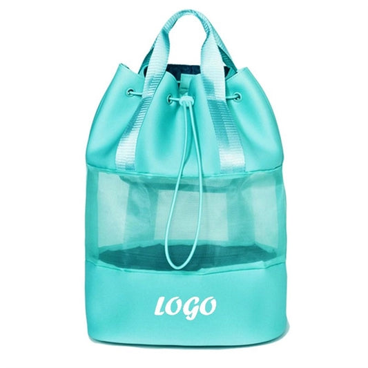 Large Capacity Beach Drawstring Backpack