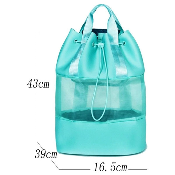 Large Capacity Beach Drawstring Backpack