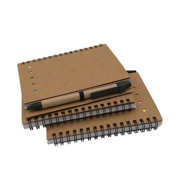 4.5"x5.6" Kraft Paper Cover Small Pocket Notebook