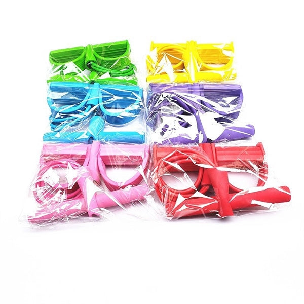 Fitness Gum 4 Tube Resistance Bands Latex Pedal