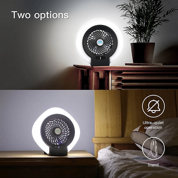 Camping Fan With Night Light