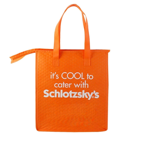 Insulated Lunch Box With Zipper Handle