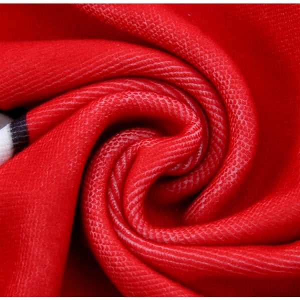 Eco-friendly rPET Sublimated Microfiber Velour Golf Towel