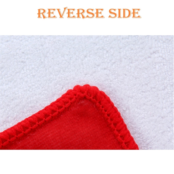 Eco-friendly rPET Sublimated Microfiber Velour Golf Towel