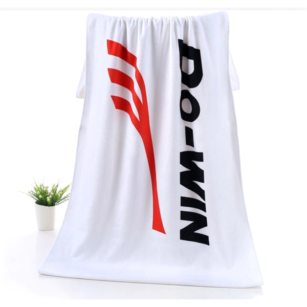 Eco-friendly rPET Sublimated Microfiber Velour Golf Towel