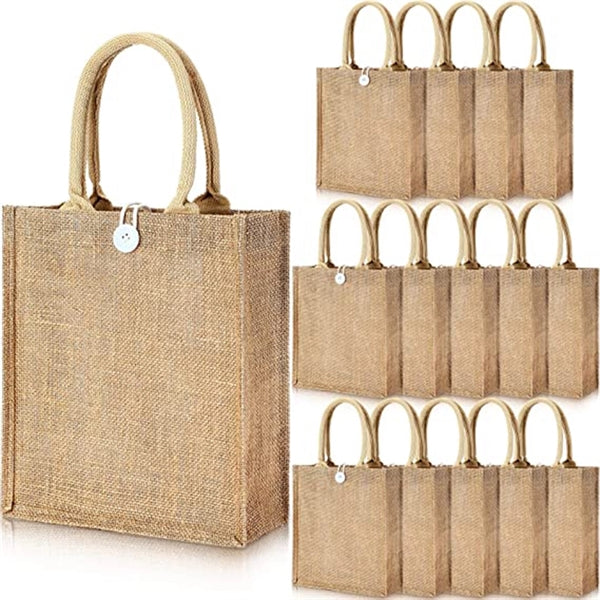 Burlap Beach Bags