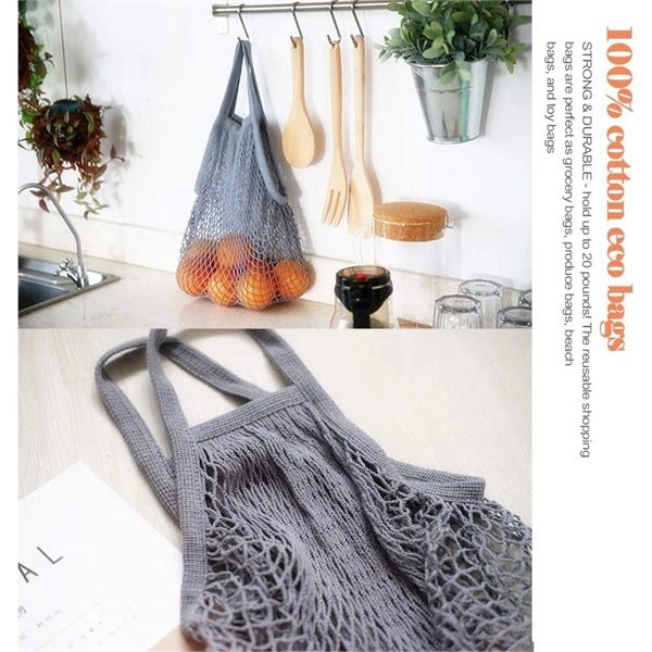 Cotton Mesh Market Tote