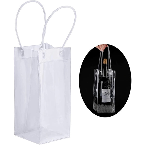 Single PVC Wine Cooler Tote Bag