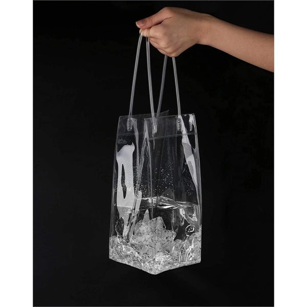 Single PVC Wine Cooler Tote Bag