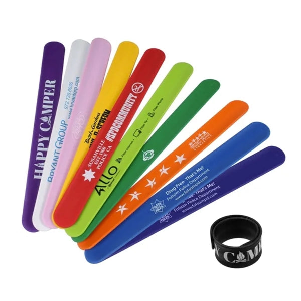 Silicone Slap Bracelets