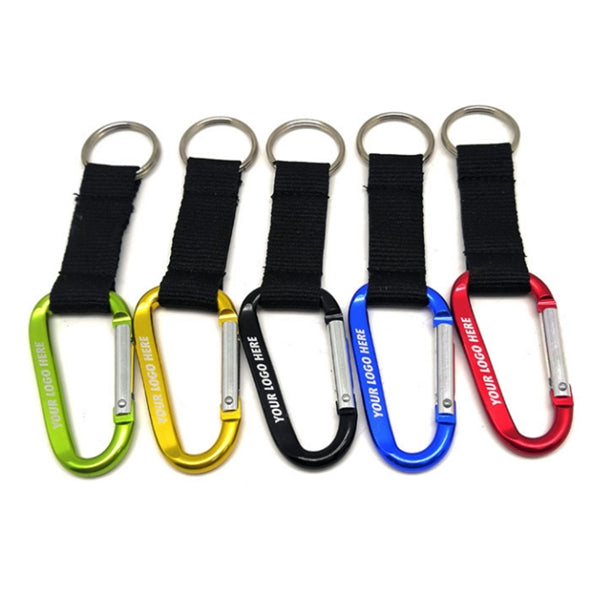 8MM Carabiner With Strap