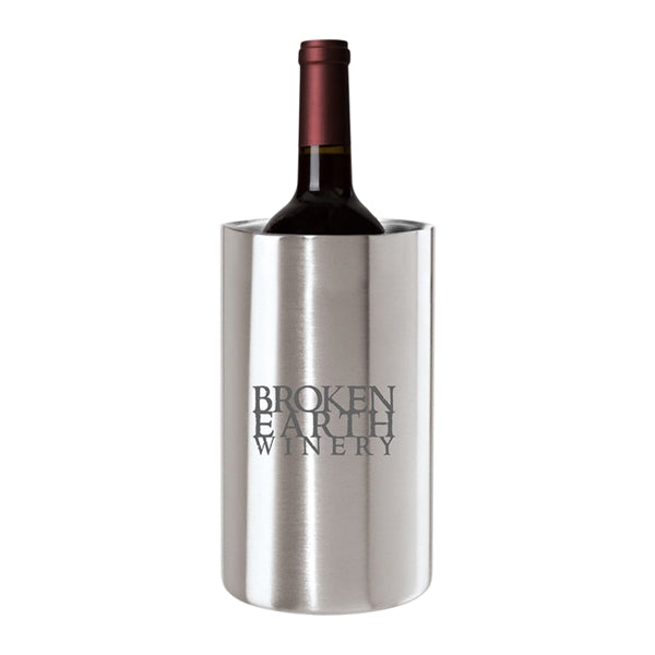 Stainless Steel 1-Bottle Wine Chiller