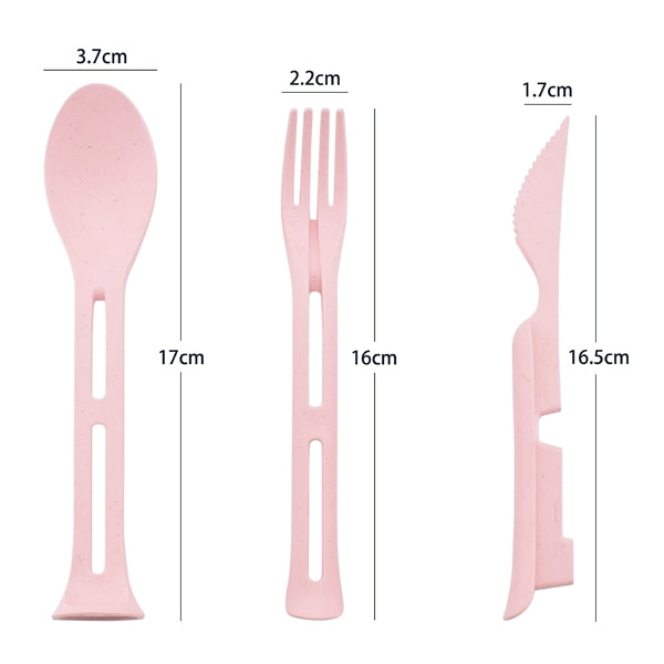 3 in 1 Knife, Fork, Spoon Utensils Set