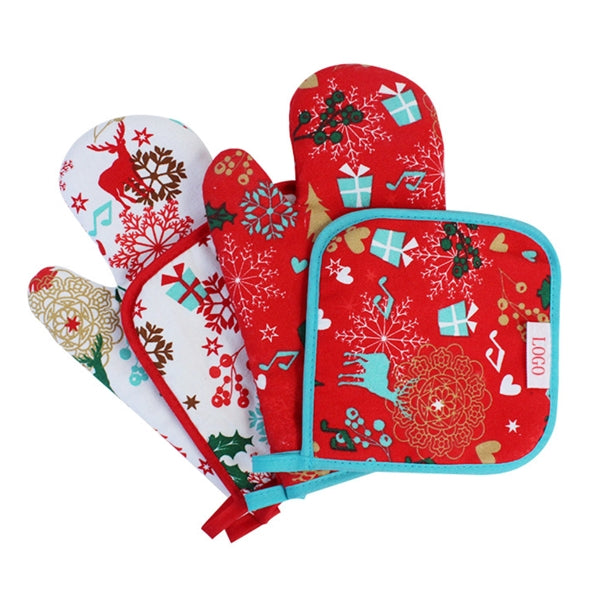 Kitchen Bright Oven Mitt
