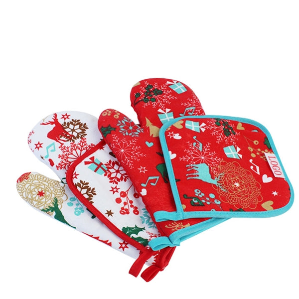 Kitchen Bright Oven Mitt