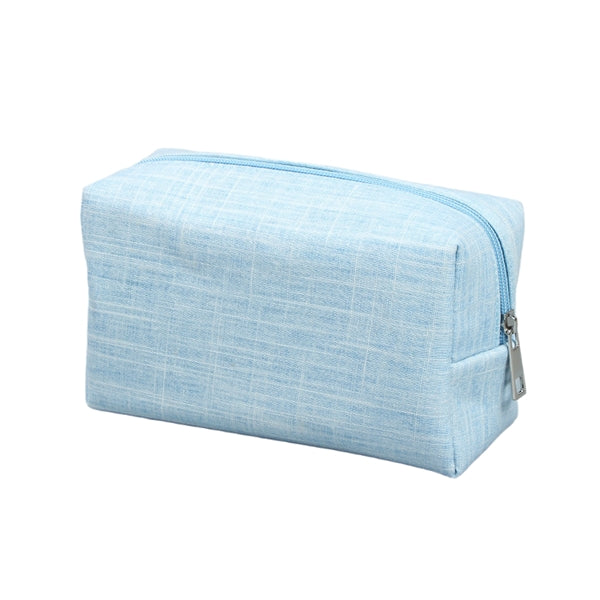 Canvas Travel Makeup Pouch & Cosmetic Toiletry Bag