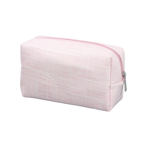 Canvas Travel Makeup Pouch & Cosmetic Toiletry Bag