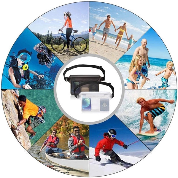 Waterproof Pouch with Waist Strap