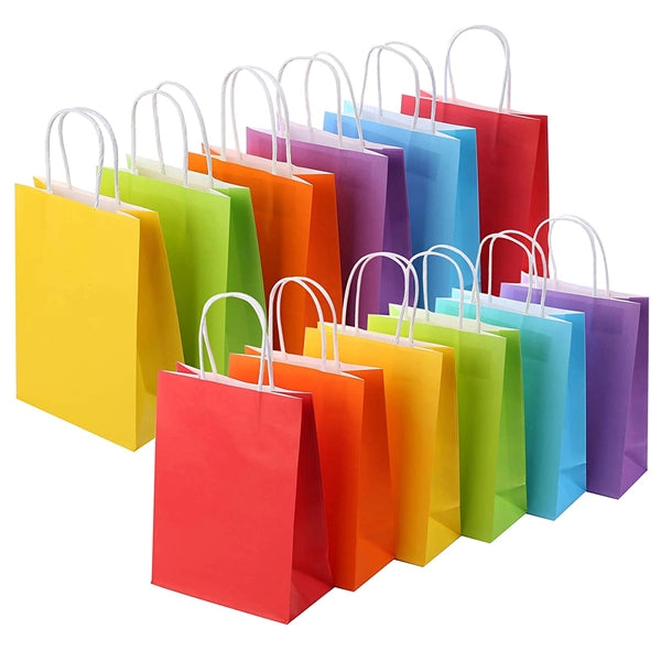 Full Color Kraft Party Portable Gift Bags