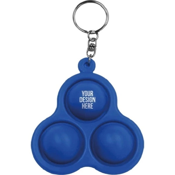 Pop 3 Bubbles Keychains