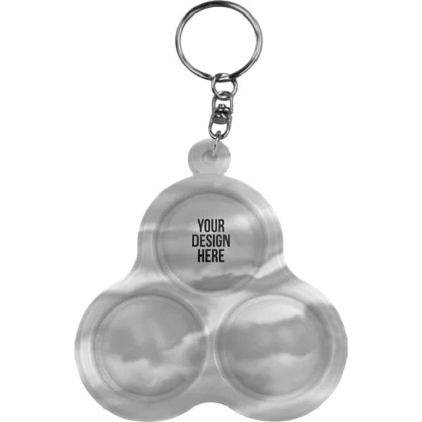 Pop 3 Bubbles Keychains