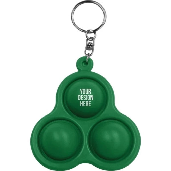 Pop 3 Bubbles Keychains