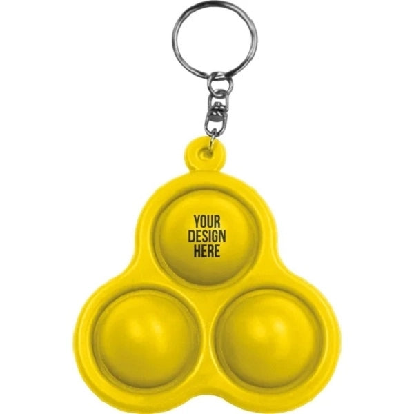 Pop 3 Bubbles Keychains