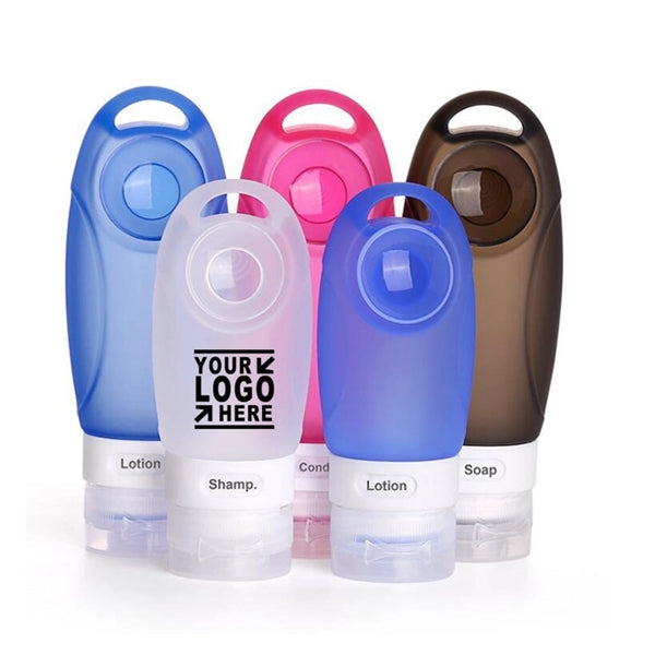 3OZ Silicone Travel Liquid Lotion Bottles